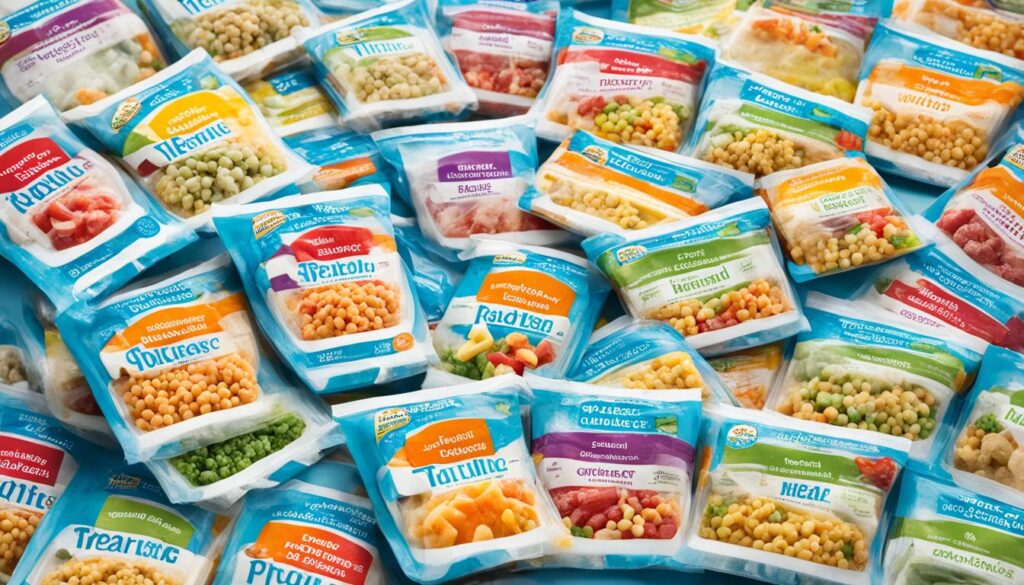 frozen ready-to-eat meals