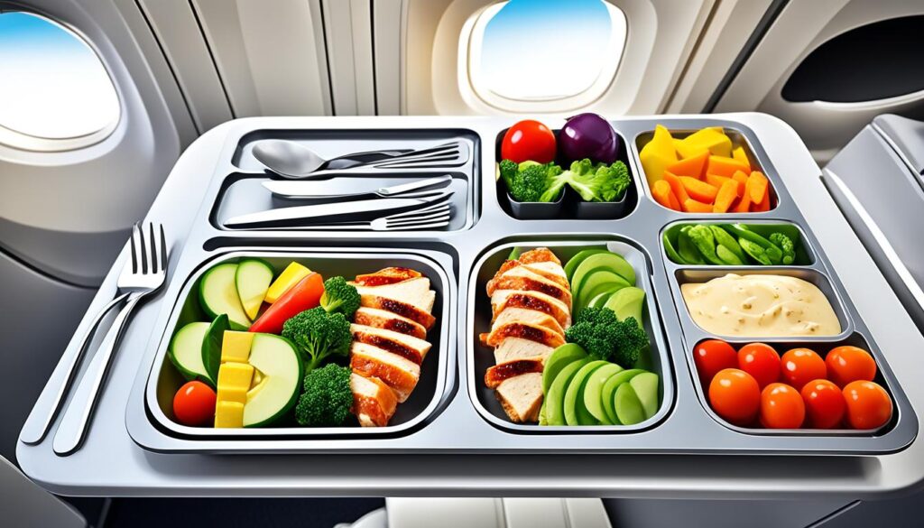 Diet-Friendly Airline Food